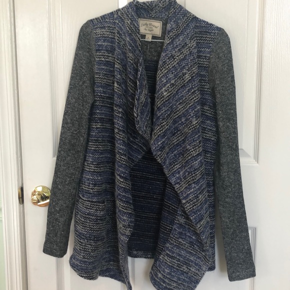 Lucky Brand Sweaters - Lucky Brand Grey/Blue Cardigan/Sweater